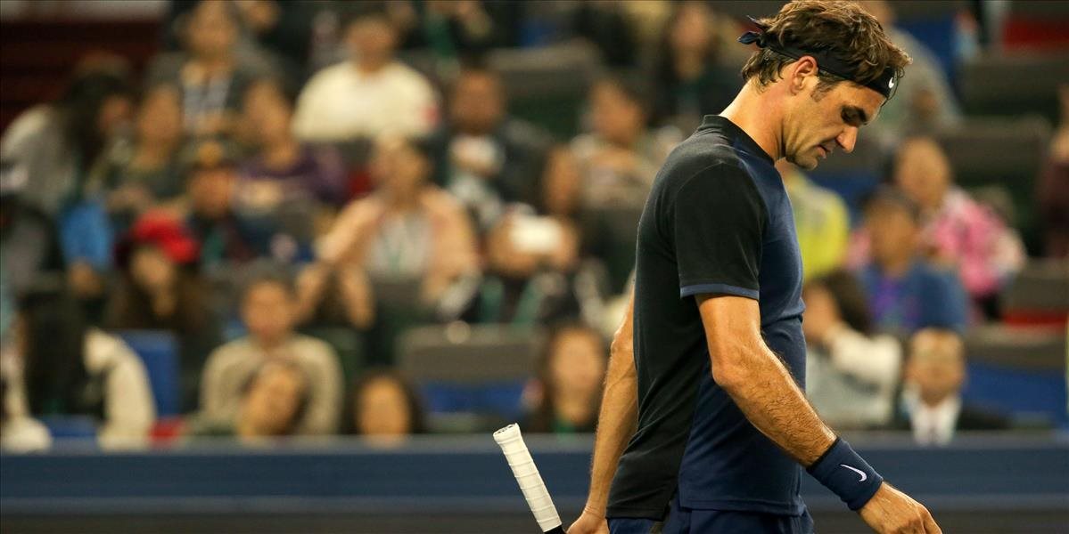 ATP Šangaj: Federer nezvládol vstup, zdolal ho Ramos-Viňolas