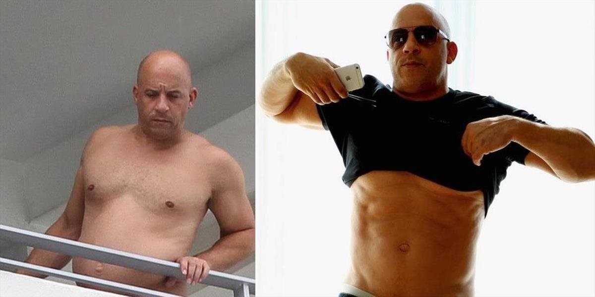 FOTO ako dôkaz: Vin Diesel nemá pivné brucho