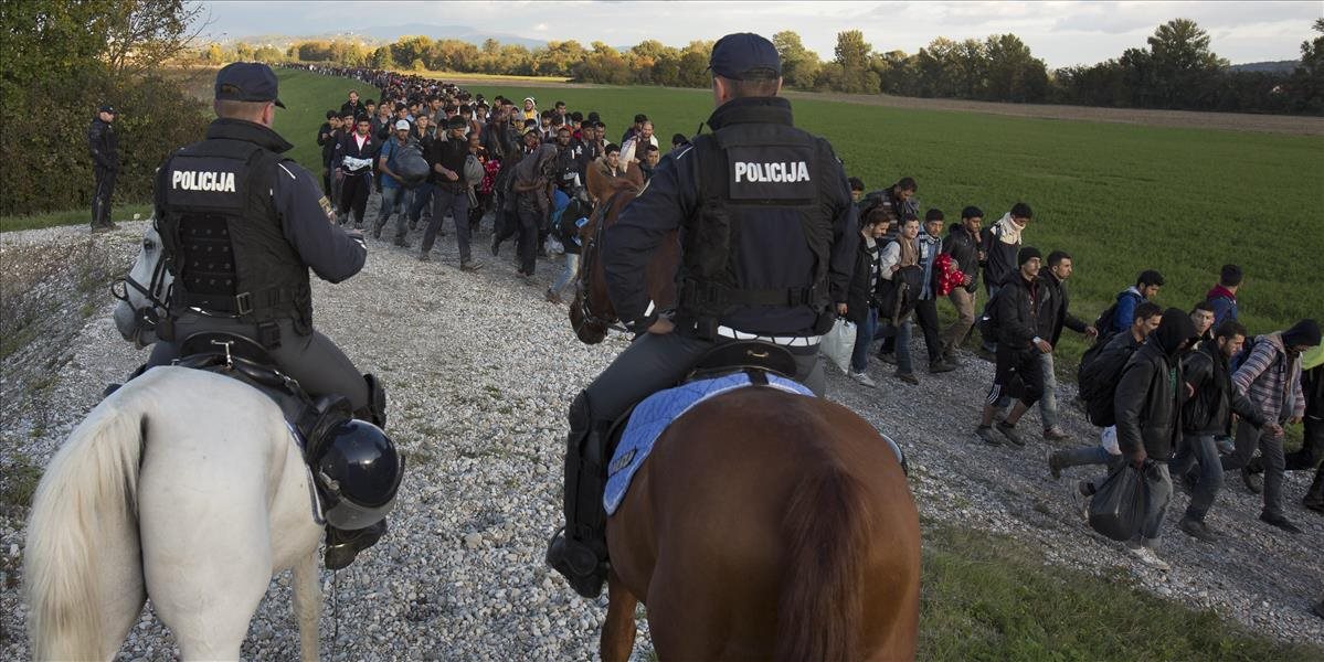 Slovinsko požiada EÚ o policajné posily pre hranicu s Chorvátskom