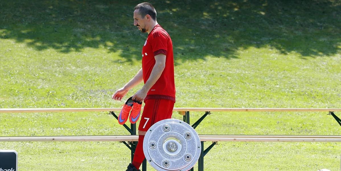 Ribéry sa na tréningu znova zranil