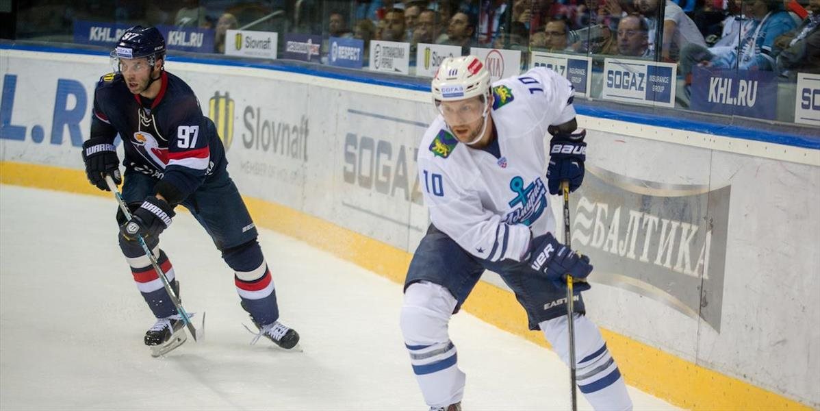 KHL: Zranený Starosta týždeň mimo hry, Slovan proti Omsku aj s Miklíkom