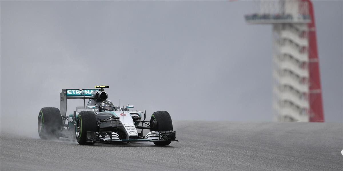 F1: Víťazom prvého tréningu v Austine je Rosberg