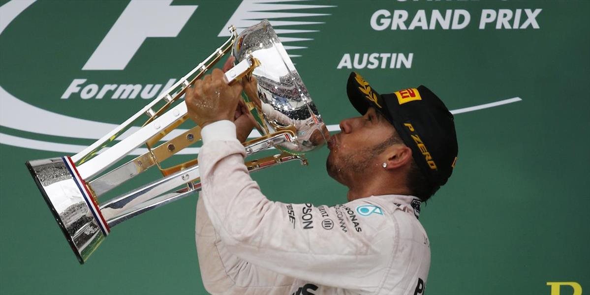 F1: Hamilton vyhral VC USA a získal tretí titul majstra sveta