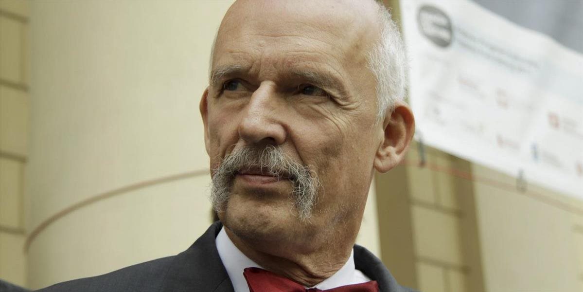Poľského europoslanca Korwina-Mikkeho vylúčili za hajlovanie na 10 dní z EP
