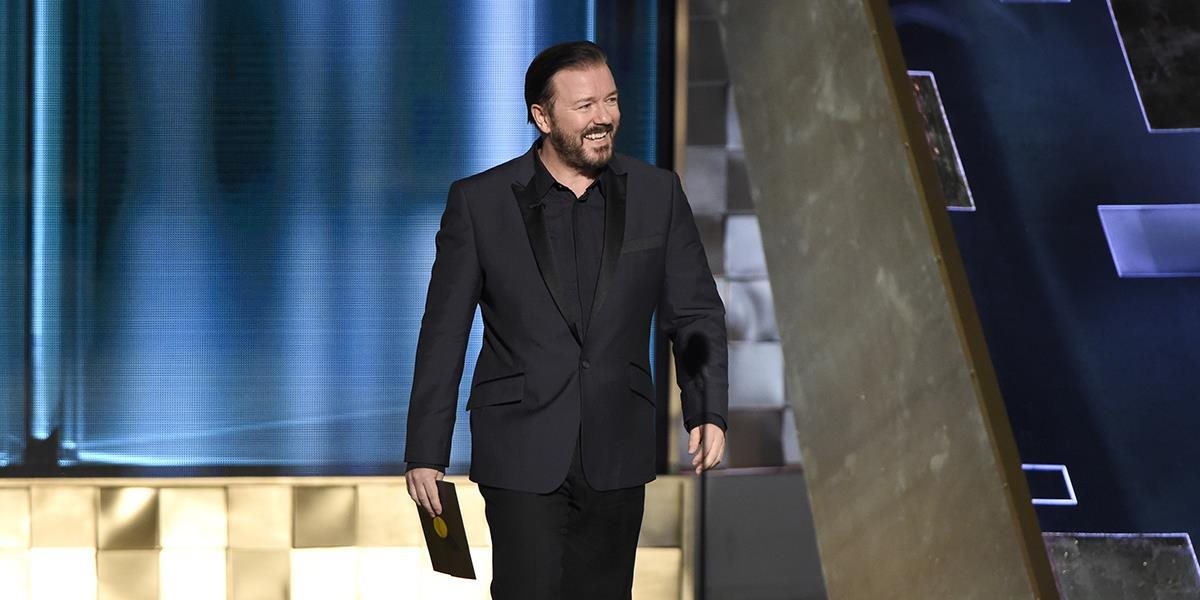 Ricky Gervais bude znova moderovať udeľovanie Zlatých glóbusov