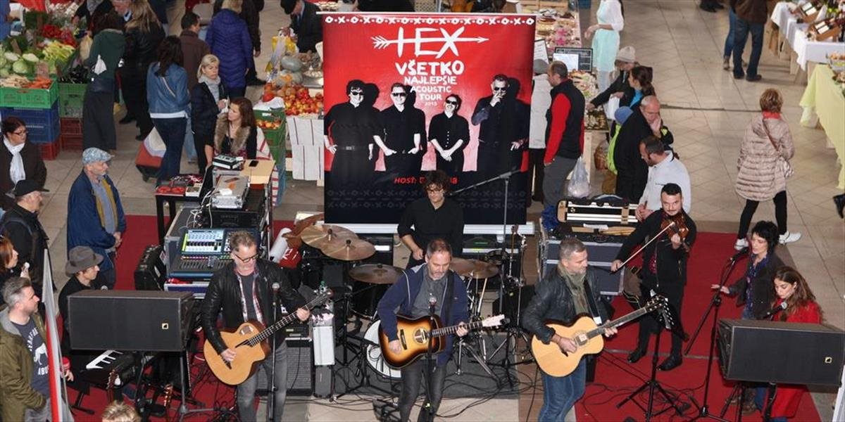 FOTO HEX prekvapil návštevníkov bratislavskej Starej tržnice, predviedol im ochutnávku turné!