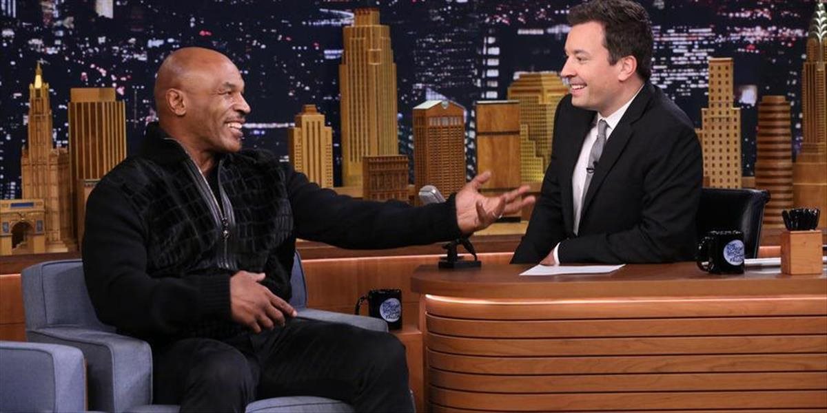 VIDEO Mike Tyson to poriadne roztočil v The Tonight Show Jimmyho Fallona