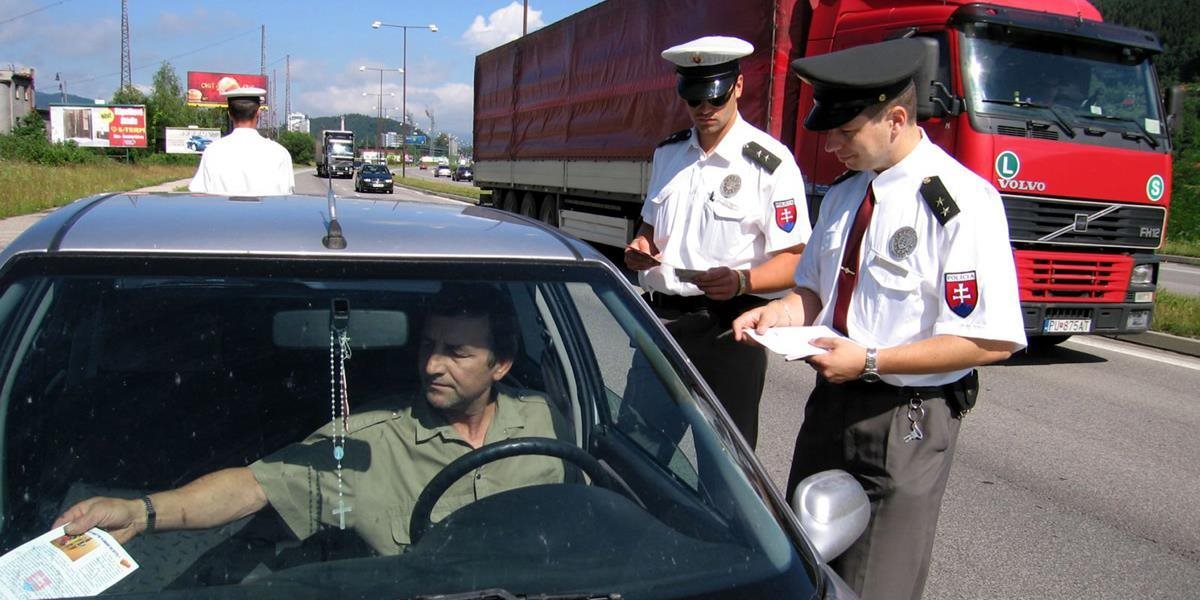 Vodiči pozor: Polícia vo štvrtok chystá kontrolu na cestách Žiarskeho a Zvolenského okresu