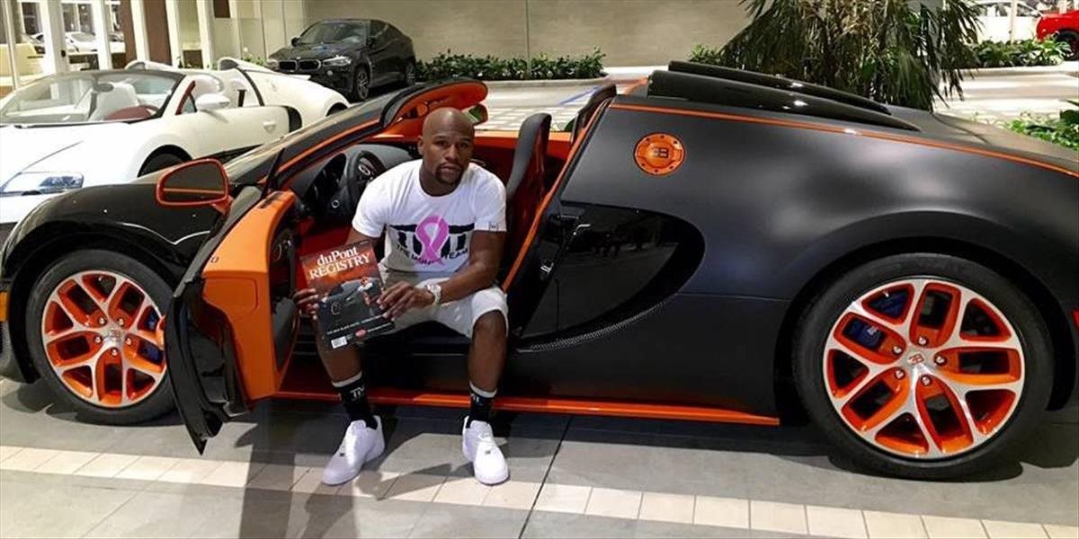 Floyd Mayweather Jr. minul $3,5 milióna na Bugatti Veyron Grand Sport Vitesse