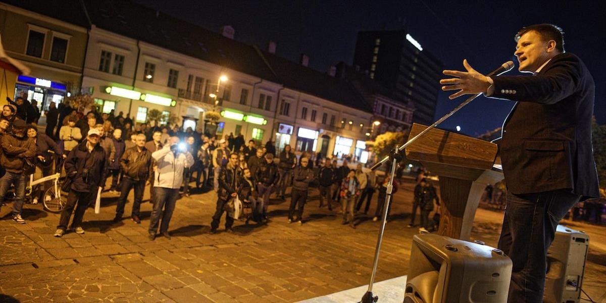 Protest v Košiciach: Žiadali odstúpenie kliky v zdravotníctve