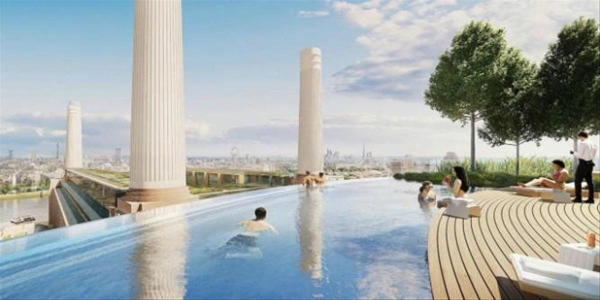 Bude to hotel s najkrajším strešným bazénom v Londýne?