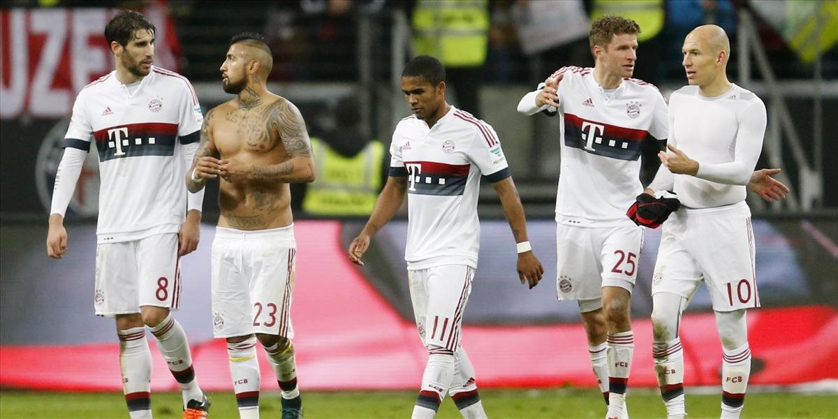 Bayern stratil prvé body v sezóne, vo Frankfurte len remizoval 0:0