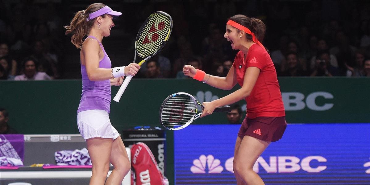 WTA Singapur: Hingisová a Mirzová o titul proti Španielkam