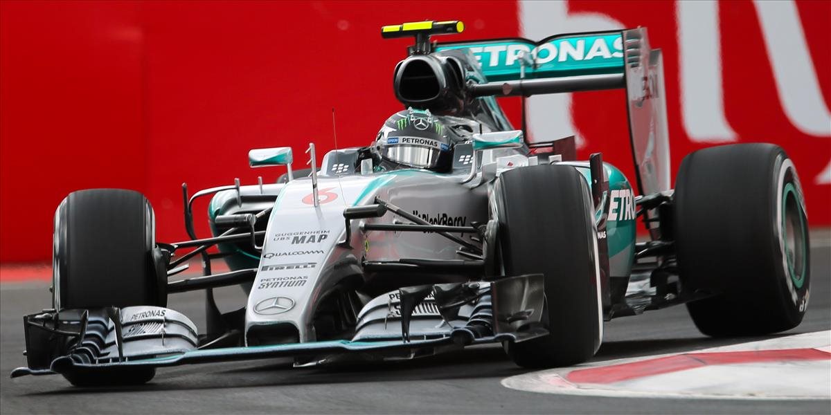 F1: Rosberg víťazom kvalifikácie na VC Mexika