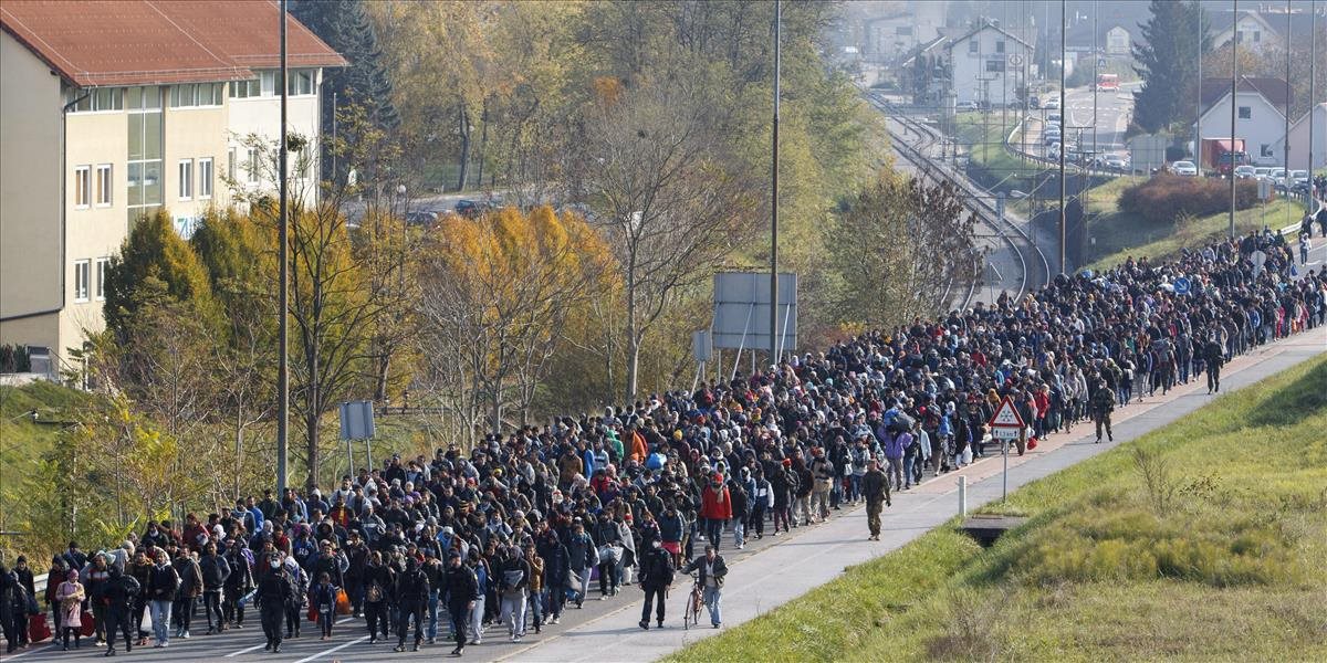 V slovinskej obci Šentilj zriadili dočasnú železničnú stanicu pre utečencov