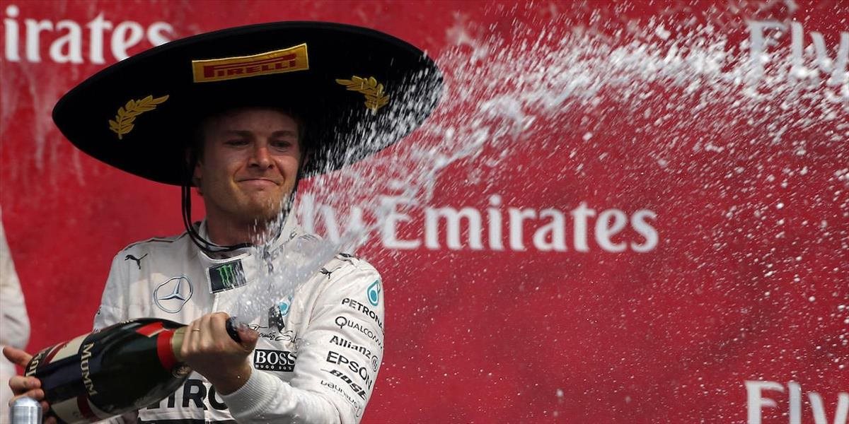 F1: Rosberg oslavoval so sombrerom na hlave