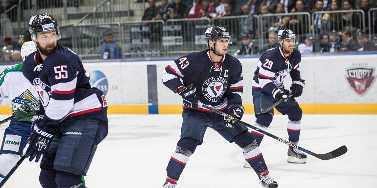 HOKEJ-KHL: Slovan prehral tretíkrát po sebe, nad jeho sily bol Záhreb