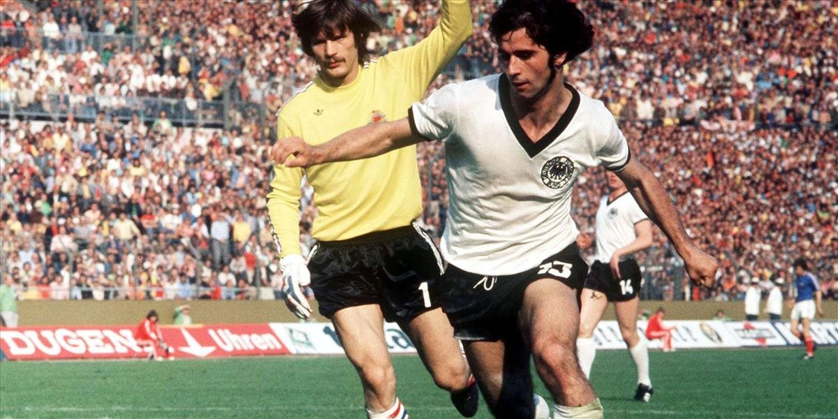 Tretí najlepší strelec histórie MS Gerd Müller oslávi 70 rokov