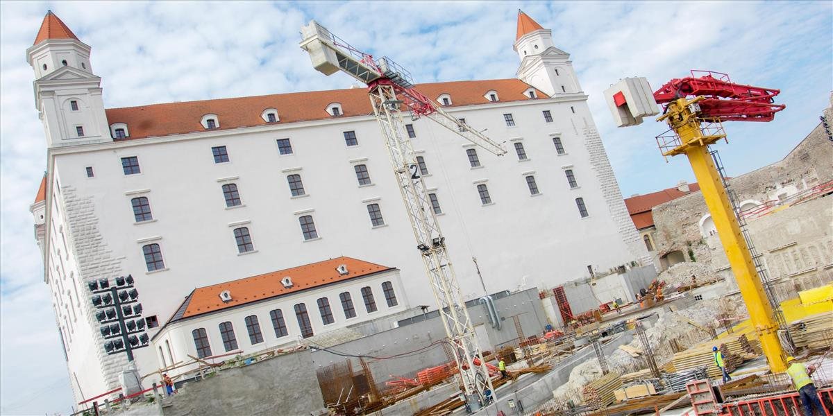 Náklady na rekonštrukciu Bratislavského hradu sa zvýšia asi o 5 miliónov