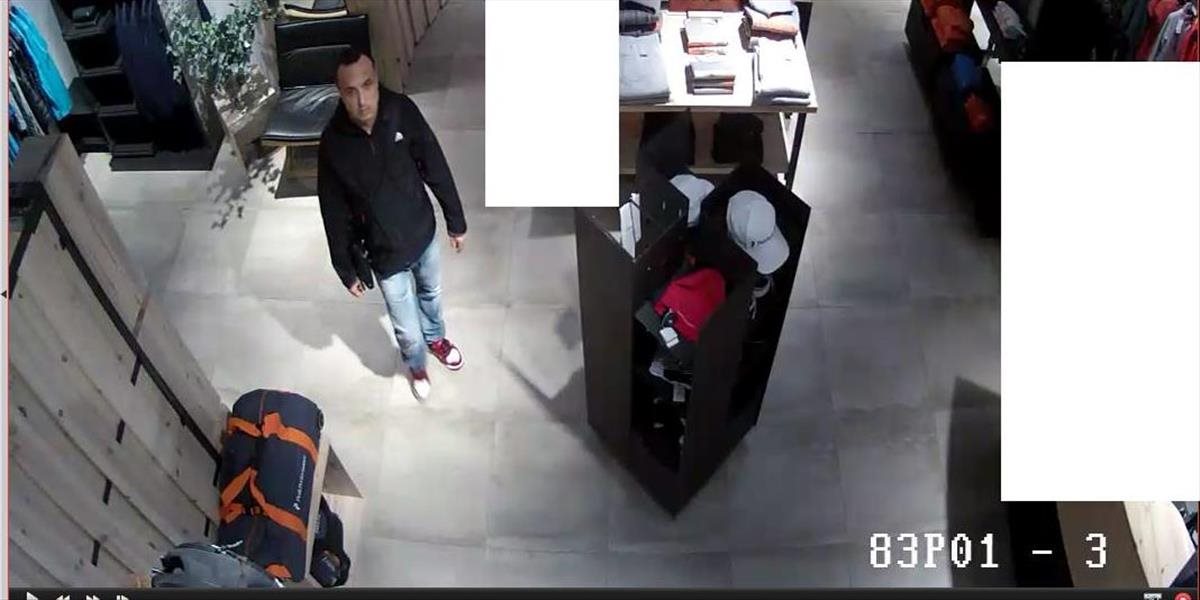 FOTO V petržalskom nákupnom centre kradol pár zlodejov, polícia prosí o pomoc verejnosť