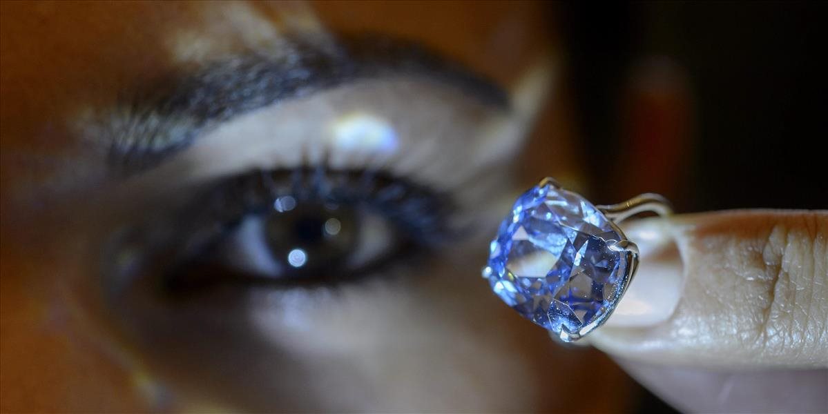 V Ženeve budú dražiť vzácny modrý diamant