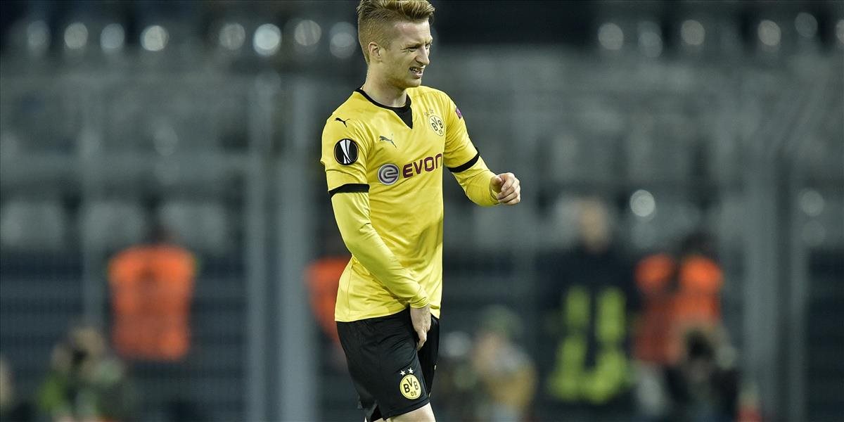 EL: Dortmund zaplatil za triumf nad Gabalou zranením Reusa