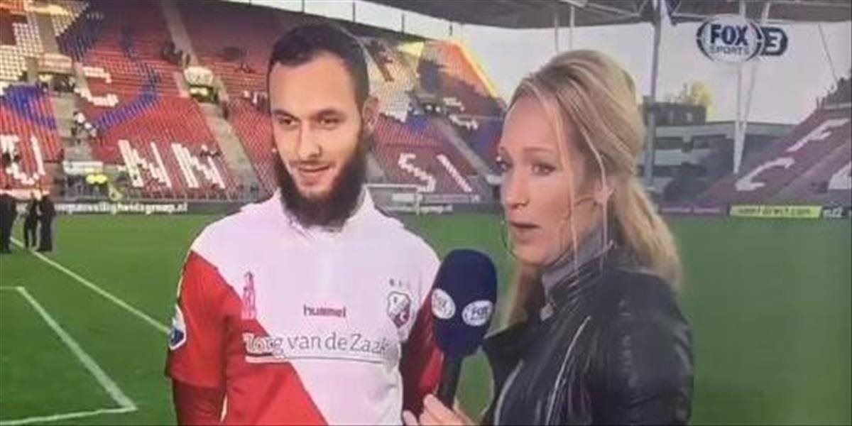 Moslim v drese Utrechtu odmietol podať reportérke ruku: Dôvod vás prekvapí!