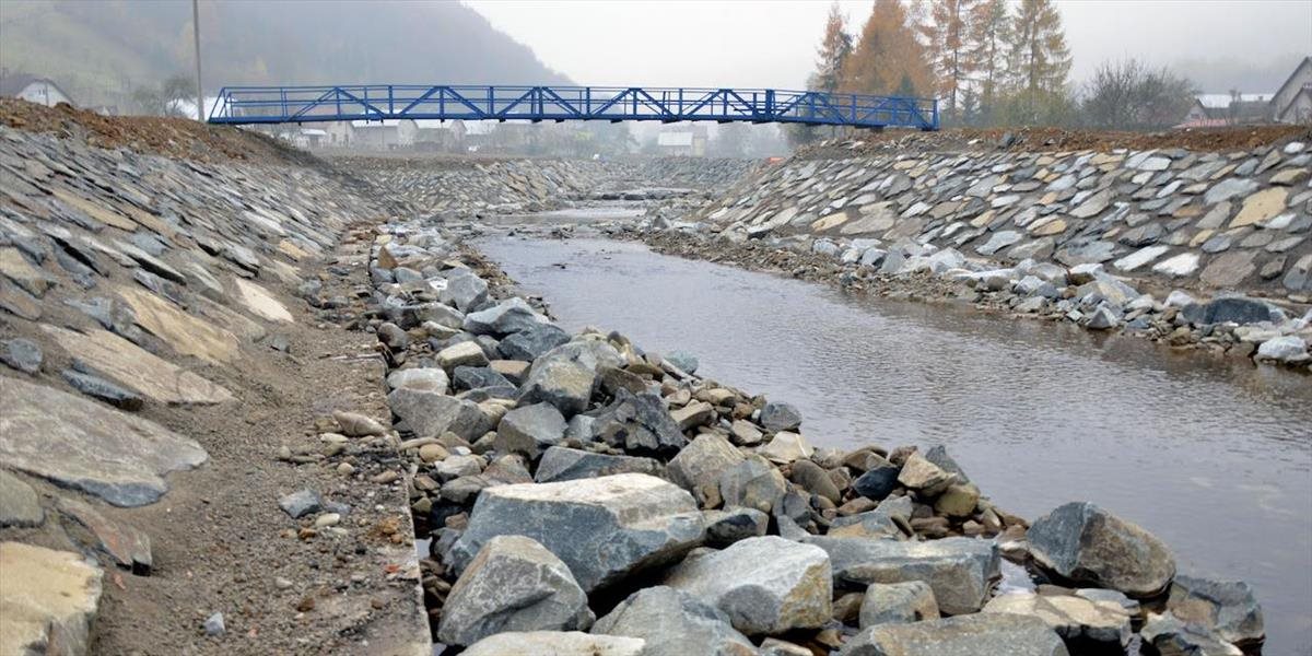 Obec Kružlov sužovaná záplavami má protipovodňovú ochranu za 1,7 milióna eur