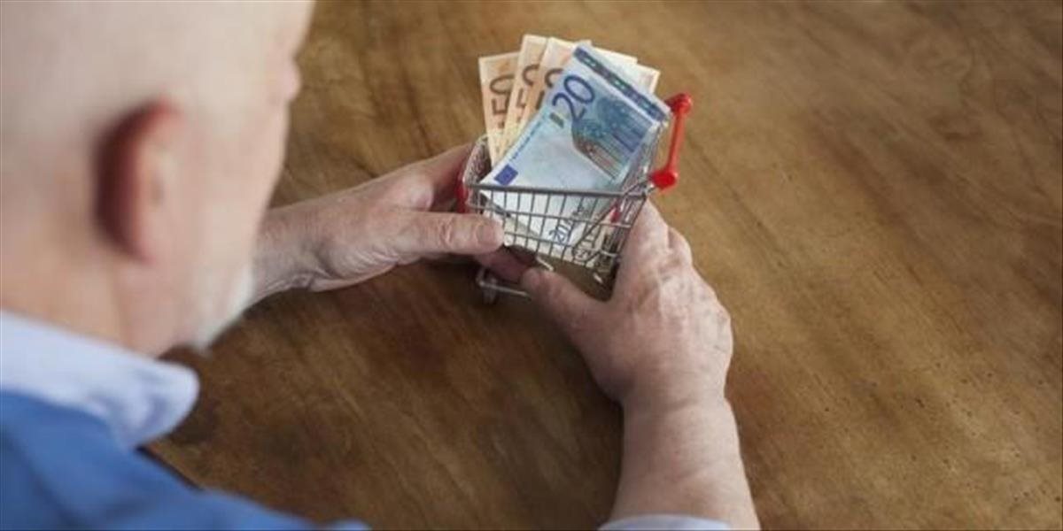 Priemerná starobná penzia vzrástla, dosahuje necelých 410 eur