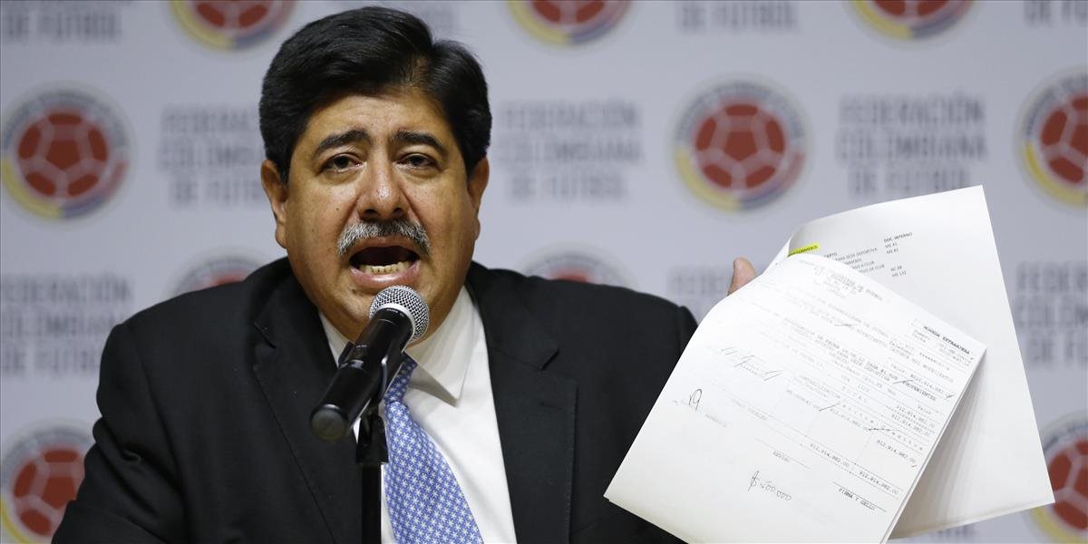 Šéf kolumbijskej federácie FCF Luis Bedyoa odstúpil