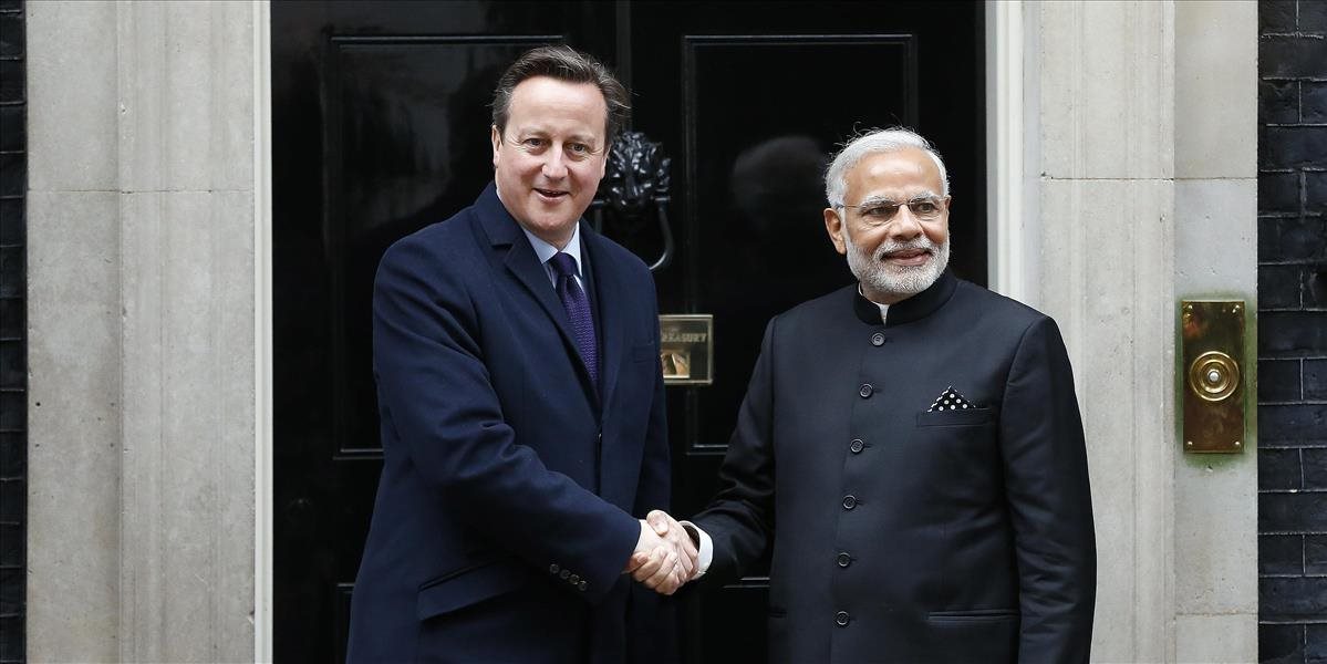 FOTO Indický premiér Naréndra Módí pricestoval na oficiálnu návštevu Británie
