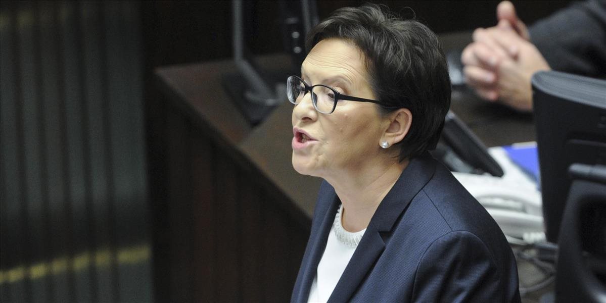 Zišiel sa nový poľský parlament, vláda premiérky Kopaczovej podala demisiu