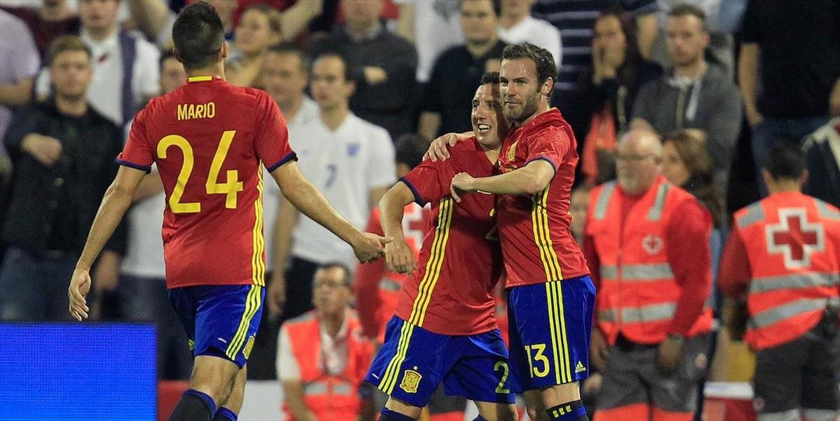 Španielsko porazilo Anglicko 2:0 v prípravnom zápase
