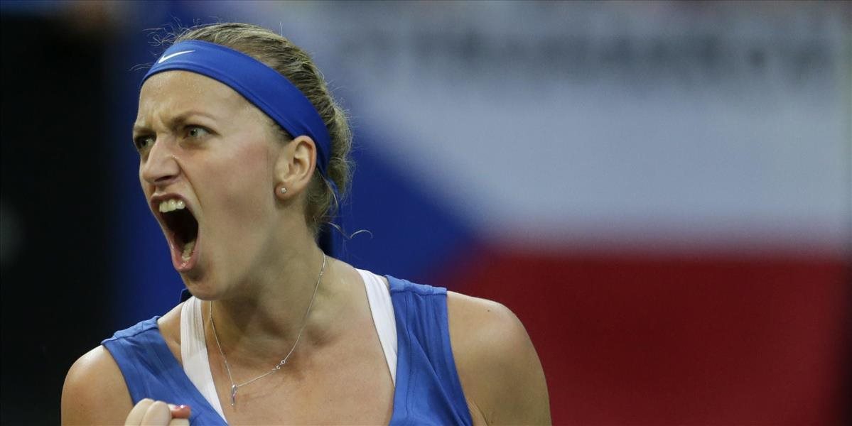 Tenis-PF: Češky zásluhou Kvitovej vedú vo finále nad Ruskami 1:0