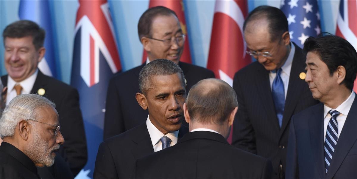 Obama a Putin sa na 30 minút stretli na okraj summitu G-20