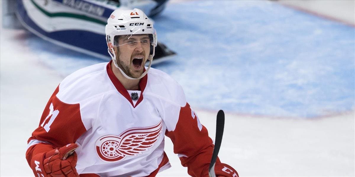 NHL: Tatar vo svojom 200. zápase rozhodol o výhre Detroitu, chválil Nyquista