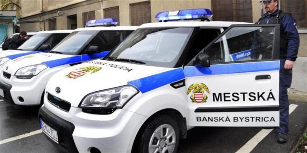 Mestská polícia v Banskej Bystrici rozširuje svoje pôsobenie v problémových lokalitách