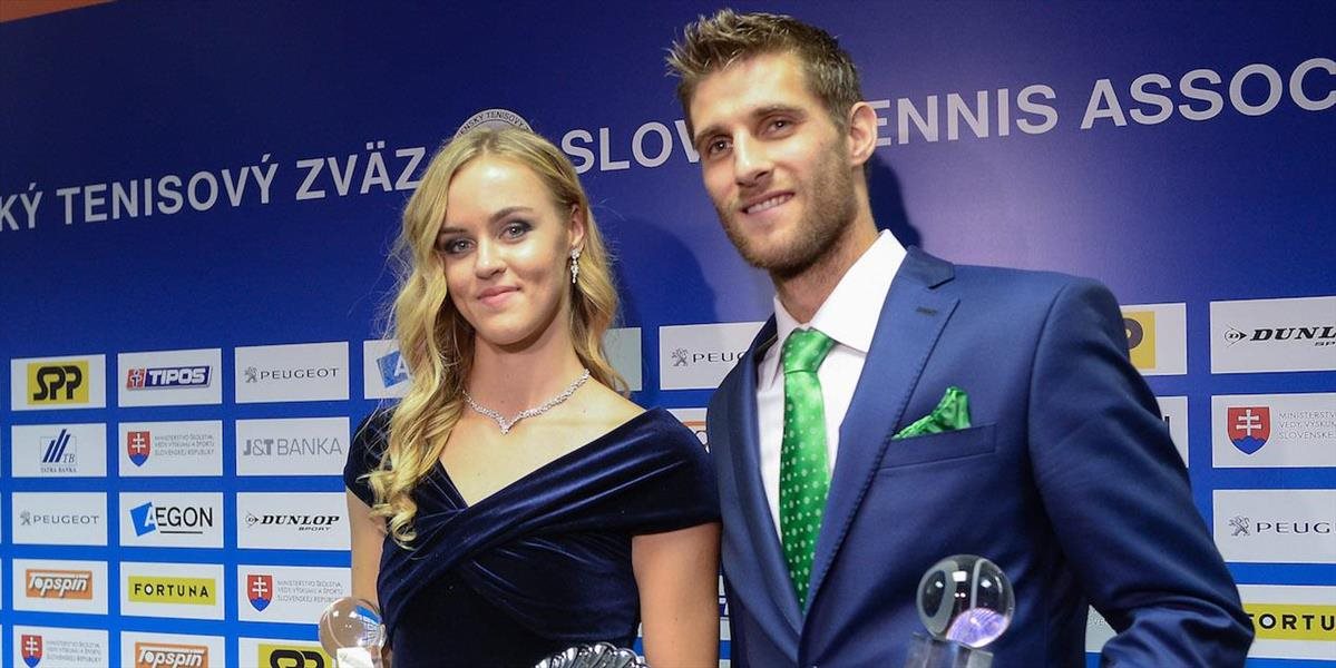 FOTO Schmiedlová a Kližan Tenistami roka 2015