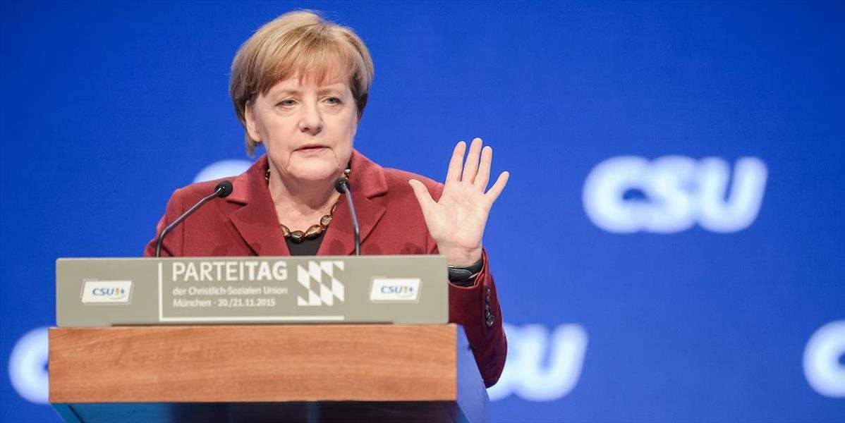 Merkelová a jej spojenec CSU sa sporia pre maximálny počet migrantov