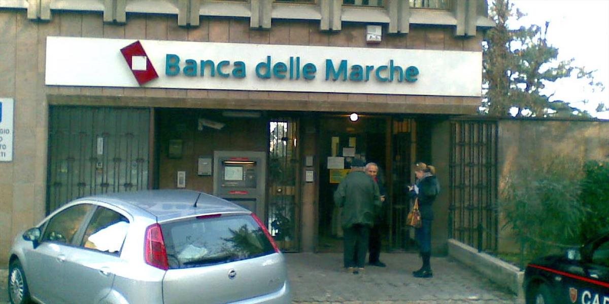 Taliansko začalo zachraňovať štyri menšie banky