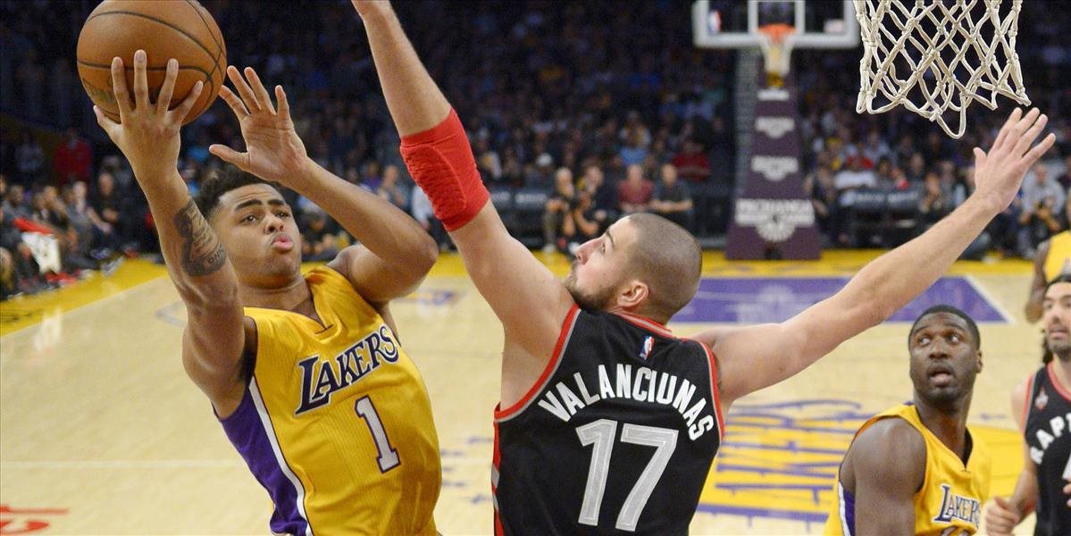 NBA: Bryant zranil Valančiunasa, vynechá šesť týždňov