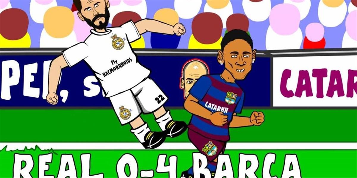 VIDEO Kreslená paródia pripomína Benítezovi debakel od Barcelony