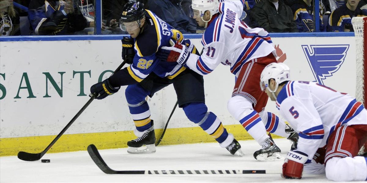 NHL: Paul Stastny sa po zranení vrátil do zostavy St. Louis