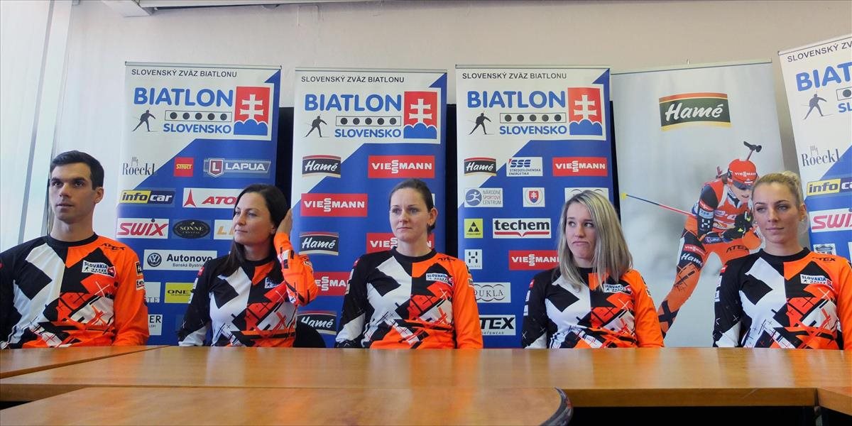 Slovenská biatlonová reprezentácia pred sezónou plná odhodlania