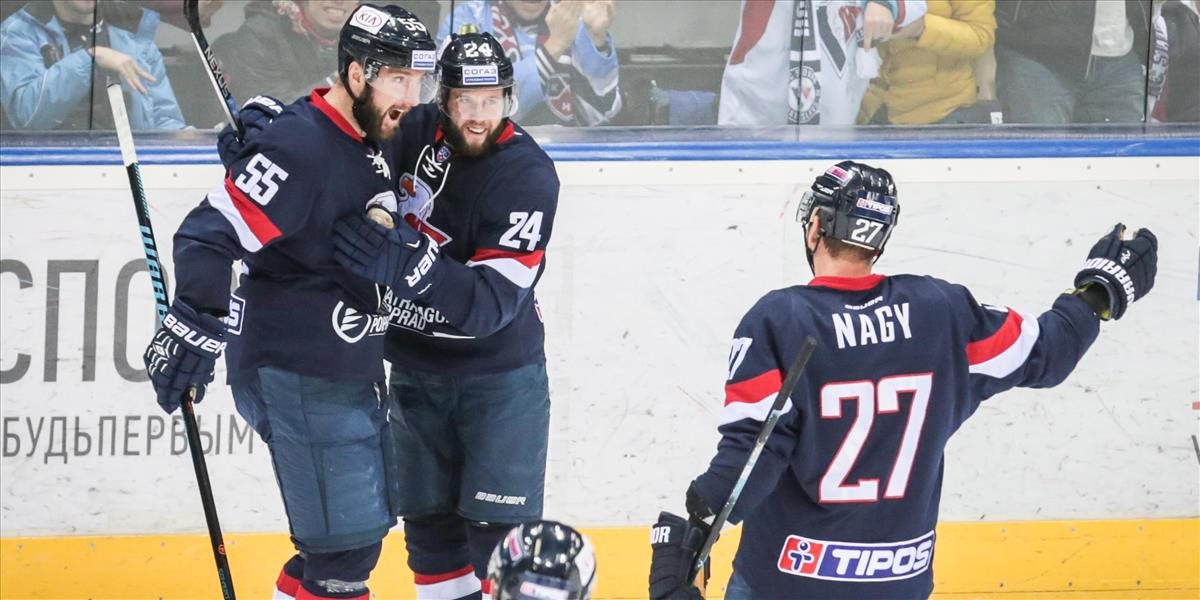 KHL: Slovan zdolal Dinamo Minsk 4:1 a poskočil na 8. priečku