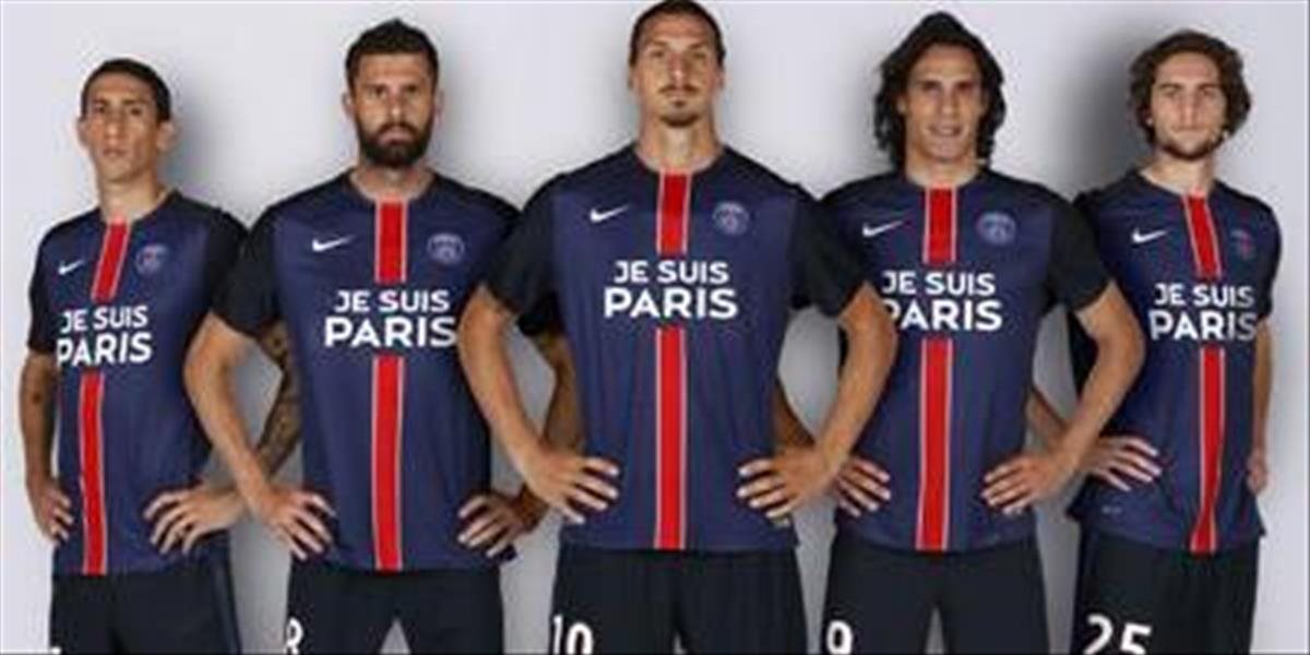 LM: PSG v nasledujúcich dvoch dueloch v dresoch s odkazom "Je Suis Paris"