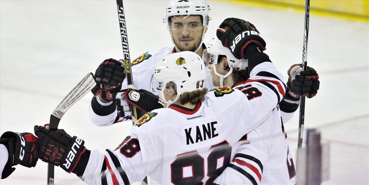 NHL: Kane bodoval za Chicago v sedemnástom dueli po sebe, opäť bol hviezdou zápasu