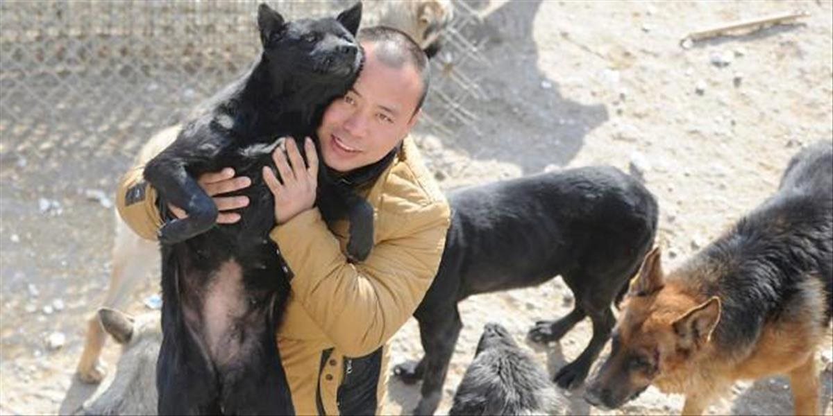 FOTO Hrdina psích duší: Čínsky milionár sa vzdal majetku, aby zachránil stovky psov