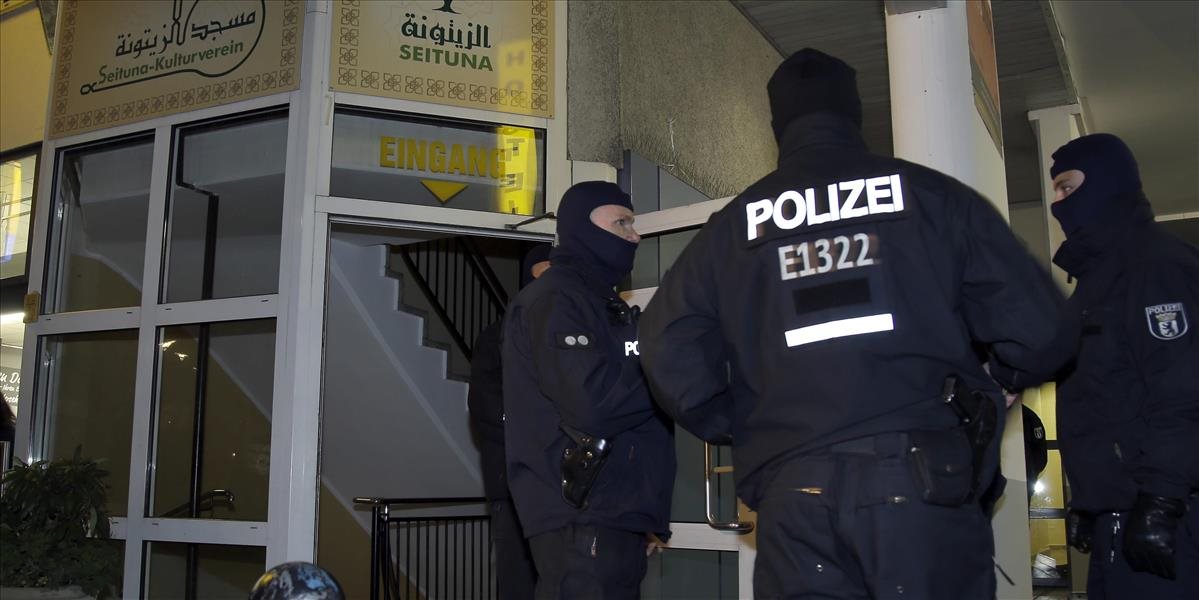 V Berlíne polícia uskutočnila antiteroristické razie, zadržala dvoch podozrivých