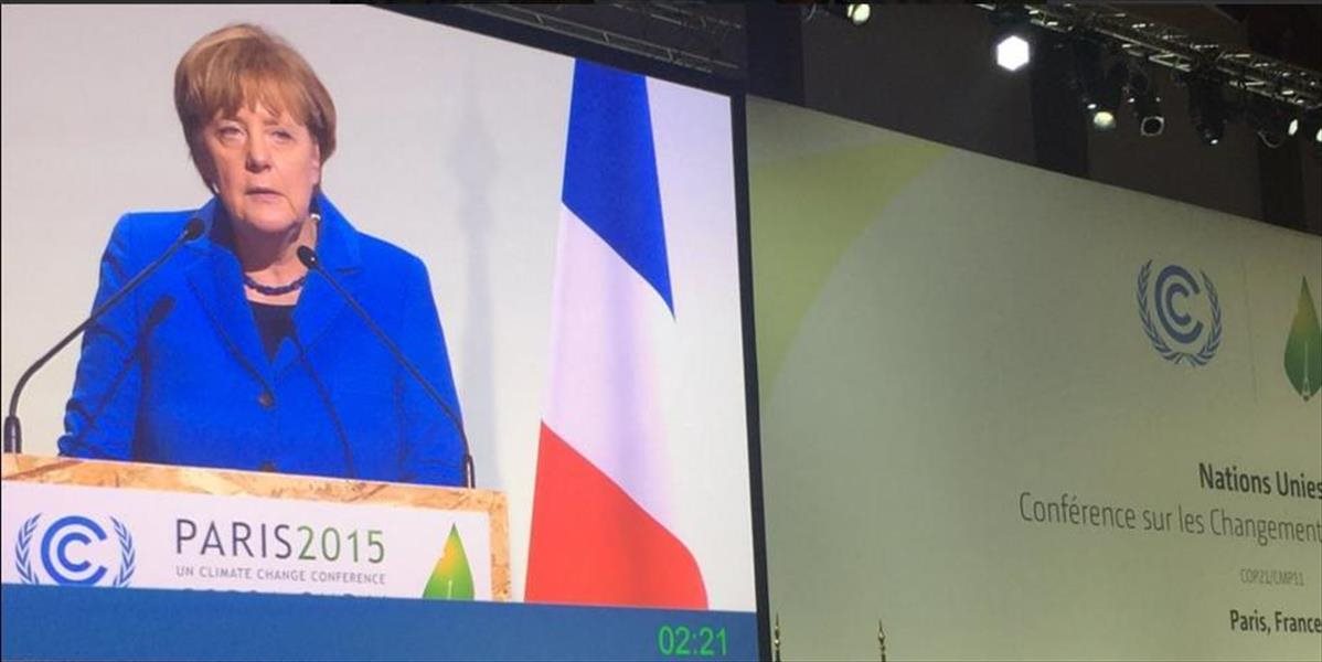 Merkelová: Z klimatickej konferencie musí vzísť záväzná dohoda